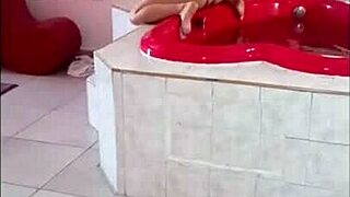 caught redhead pawg in thong handled raw jacuzzi pov