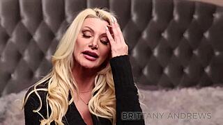 doesn't brittany andrews look hot masturbating in cozy lingerie??