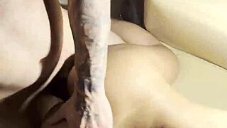 brazilian neighbor sneaks in for big cock pussy ride?