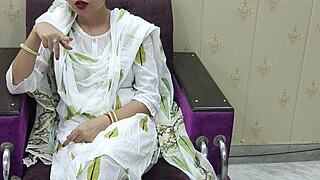 punjabi stepmom's pussy ass pounded hard by stepson vivek squirting orgasms