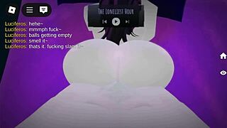 white roblox slut yells give me that dick now