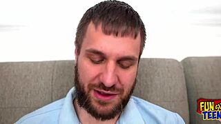 funsize cute petite teen nailed rough by monster cock dude