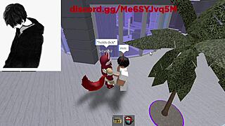 Fucking Roblox Christmas Bunny's Big Ass with Furry Blowjob Action!