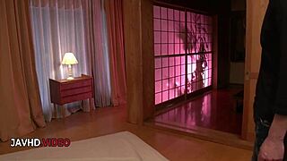 karin's shaved pussy fingering leads to sultry blowjob