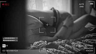 Cheating wife sneaks toys and rides on hidden cam