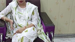 punjabi stepmom's pussy ass pounded hard by stepson vivek squirting orgasms