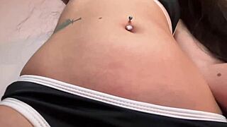 Colombian Teen Fingers Wet Pussy in Dorm Solo