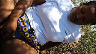 juicy ebony fingers pussy till she squirts?