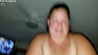 bbw slut milf riding cowgirl pov on my fat tits