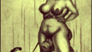 vintage erotic drawings tease antique hardcore vibes 🔥