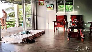 Watch this petite asian fuck doll's narrow ass and skinny holes get fisted double hard with monster cocks outdoors