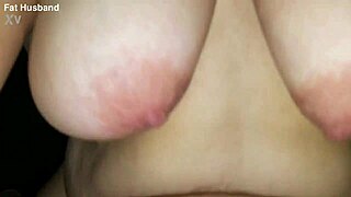 bbw slut milf riding cowgirl pov on my fat tits