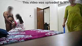 wanna see our wife suck cock deep while the maid bends over cleaning during hardcore 3some fuck?