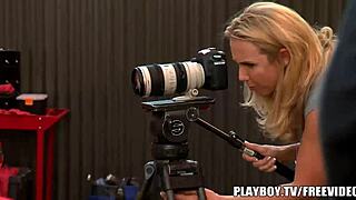 playboy tv behind the scenes peek with heels and shoes 🎥👠😉