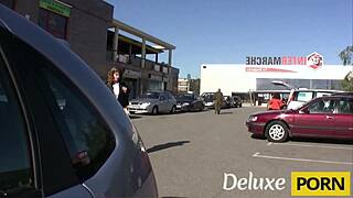 Milf big tits snatched at parking lot fingered then anal pounded 🍑💦🔥