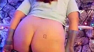 hotwife steffi dances in lingerie teasing pussy with toys