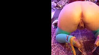 hotwife steffi dances in lingerie teasing pussy with toys