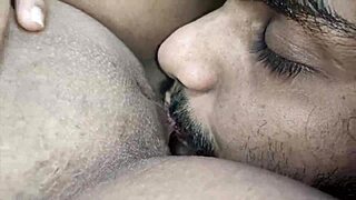 Horny driver pops virgin Punjabi kudi's pink phuddi in homemade doggystyle ass lick