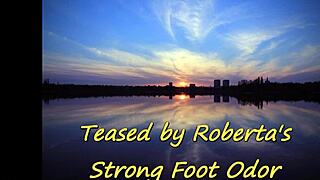 robertas strong foot odor teases me into barefoot foot fetish humiliation italfetish