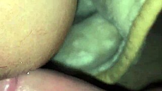 Close-Up Creampie in Shaved Milf Pussy Pov