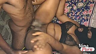 Neighbor rubs his dick all over my wet pussy!