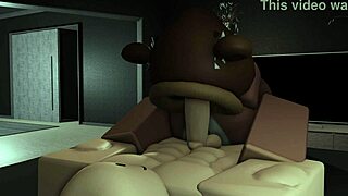 big titted bear girl femdom rides and handjobs her boyfriend's monster cock