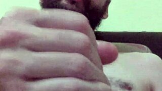 andre's huge cock slow cum closeup
