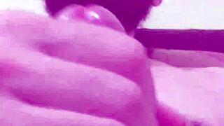 andre's huge cock slow cum closeup