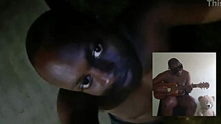 topless cutie blogs song tweaks under hot outdoor summer sun