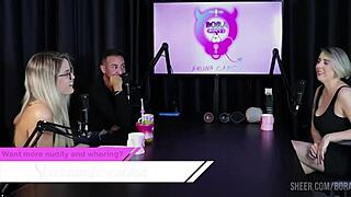 check out mary red queen's wild bora cast compilations with bruna carlos in sheer red outfits