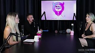 check out mary red queen's wild bora cast compilations with bruna carlos in sheer red outfits