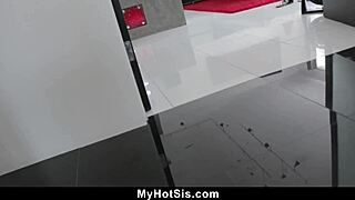 step sis rides stepbro cock to seal his lips 😈💦 myhotsis