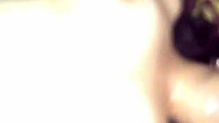 big dick explodes cum all over huge tits!