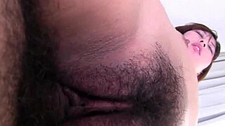 Japanese Cougar's Hairy Pussy Creampied Wildly?