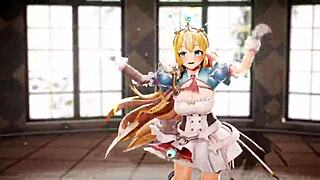 mmd r18 princess connect animation is super cute and fun