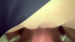 Skinny Brunette Begs for Big Cock Spanking Her Clit