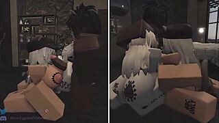 roblox adventure unfolds in casual cartoon style gameplay.