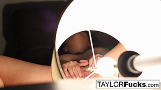 Taylor Vixen Fingers Wet Pussy In Hotel Room Solo Tease