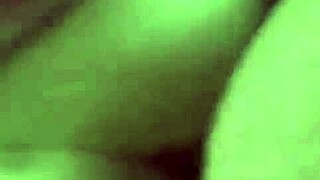 Big round beautiful ass takes a nice load from amateur couple in bedroom