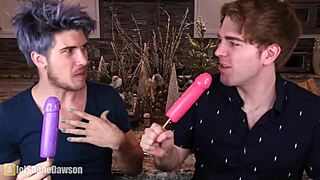 trying out female condoms with thong panties and toys for safe sex fun