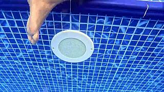 😈 huge ass milf trades pool dildo for real monster cock doggystyle! 🍑💦