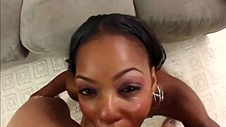 Does Black 18+ Teen's Ass Gape Wide from Huge White Cock Anal?