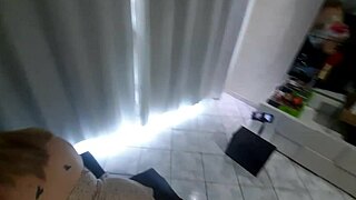 vivi guedez rests as friend sneaks hand on her big ass milf