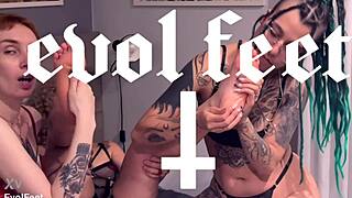 i wrap my hot wet mouth around your feet before deepthroating cum with goddess lingerie domination