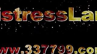 Femdom Japanese Rides Ponyboy With Anal Dildo Domination