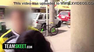 Shoplyfting Mormon Girl's Tight Pink Pussy Punished Rough