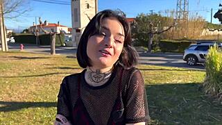 crystal's wild anal session as a young french nympho