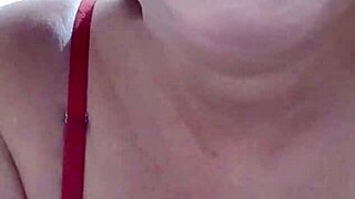 my big pussy lips and natural tits barely fit these tight shorts mature blonde solo