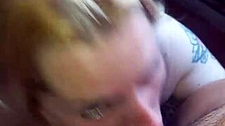 she gives the sloppiest deepthroat blowjob swallowing every cum drop