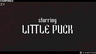 Lesbian Vampires Puck And Veronica Leal Kiss Big Tits In Cosplay